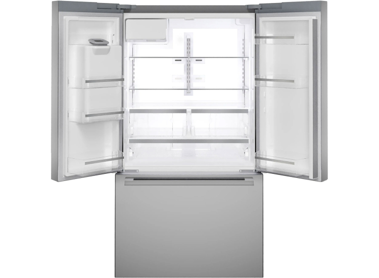 Bosch 800 Series 21.6 Cu. Ft. French Door Refrigerator 36-Inch Wide in Anti-Fingerprint Stainless Steel - B36CD80SNS