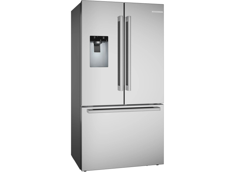 Bosch 800 Series 21.6 Cu. Ft. French Door Refrigerator 36-Inch Wide in Anti-Fingerprint Stainless Steel - B36CD80SNS