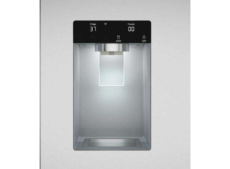 Bosch 100 Series 26 Cu. Ft. French Door Bottom Mount Refrigerator 36-Inch Wide in Anti-Fingerprint Stainless Steel - B36FD10ENS