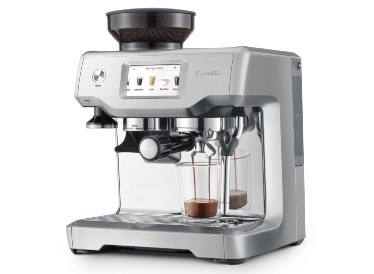 Breville The Barista Touch Stainless Steel Espresso Machine - BES880BSS1