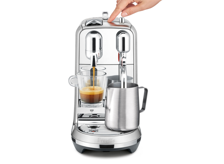 Breville Creatista Plus Stainless Steel Espresso Machine - BNE800BSSUSC