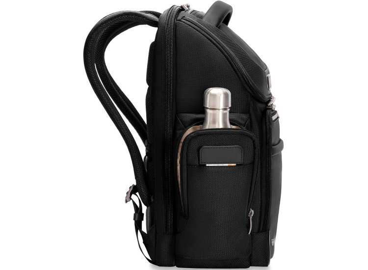 Briggs Riley At Work Medium Widemouth Backpack in Black KK5274