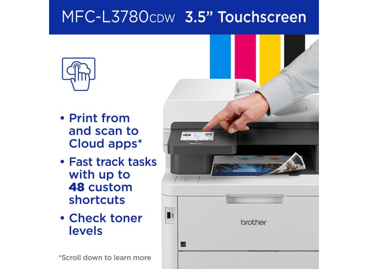 Customer Reviews for Brother Digital Printer With Duplex Copy, Scan ...