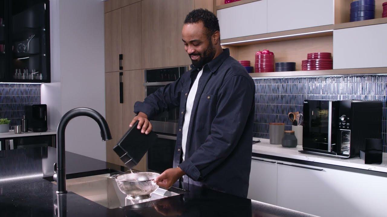 Watch GE Profile Smart Indoor Smoker: Easy Clean-Up