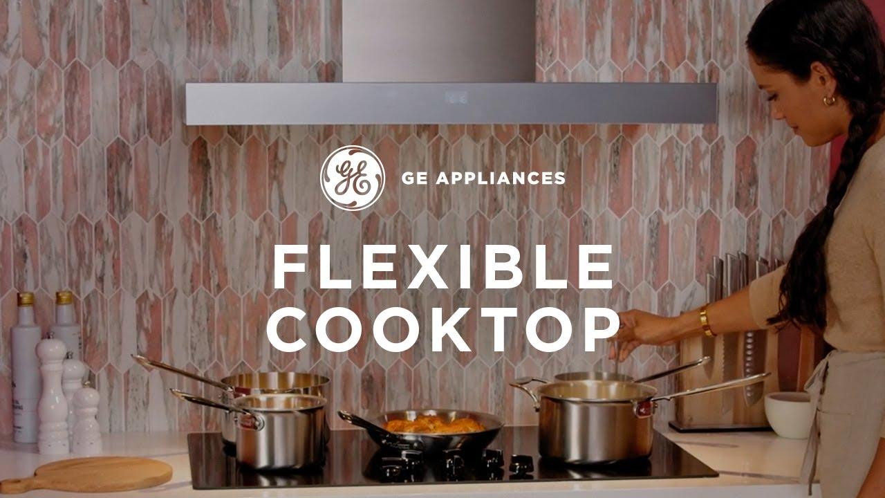 Watch GE Appliances Radiant Electric Cooktop with Flexible Functionality