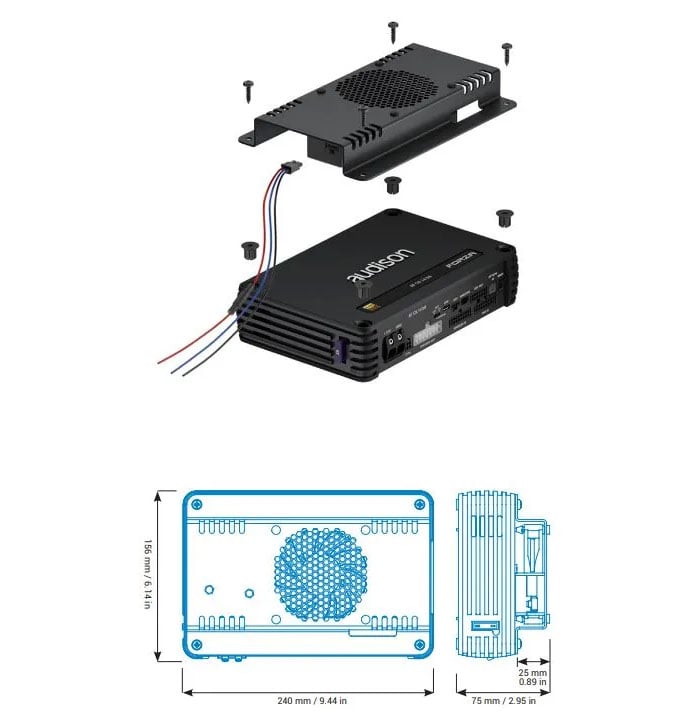 Audison - AFM-CLK - Mobile Installation Accessories