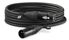 RODE Premium XLR Cable 3-Meter in Black - XLRCABLE3M-BK