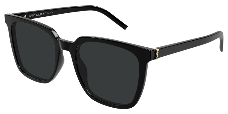 Saint Laurent Oversized Monogram Sunglasses Monogram oversized sunglasses in black - Saint Laurent  main image 3