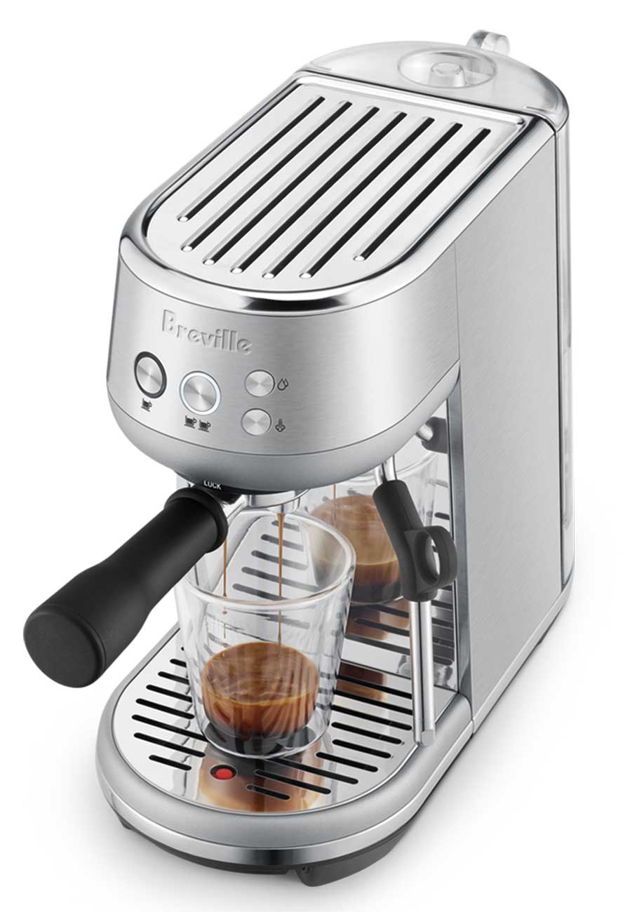 Top Angled view of the Bambino Espresso Machine