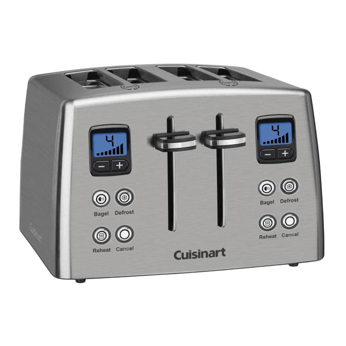 Cuisinart 4 Slice Countdown Metal Toaster - CPT-435P1