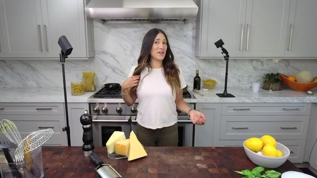 Watch Jackie from @NoLeftovers live streams from the kitchen with Mevo | Logitech