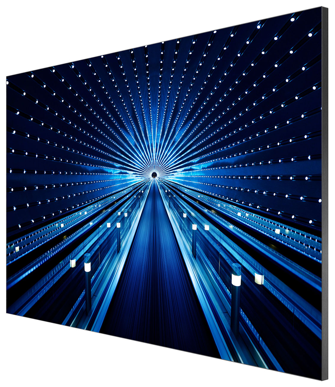 Angled View of Samsung TV