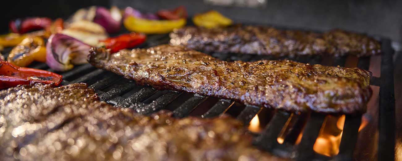 Cook view of Weber Gas Grill