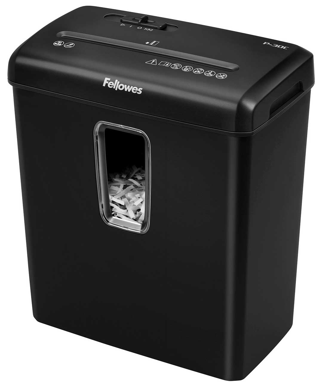 Front Left view of Powershred P-30-C Cross-Cut Shredder
