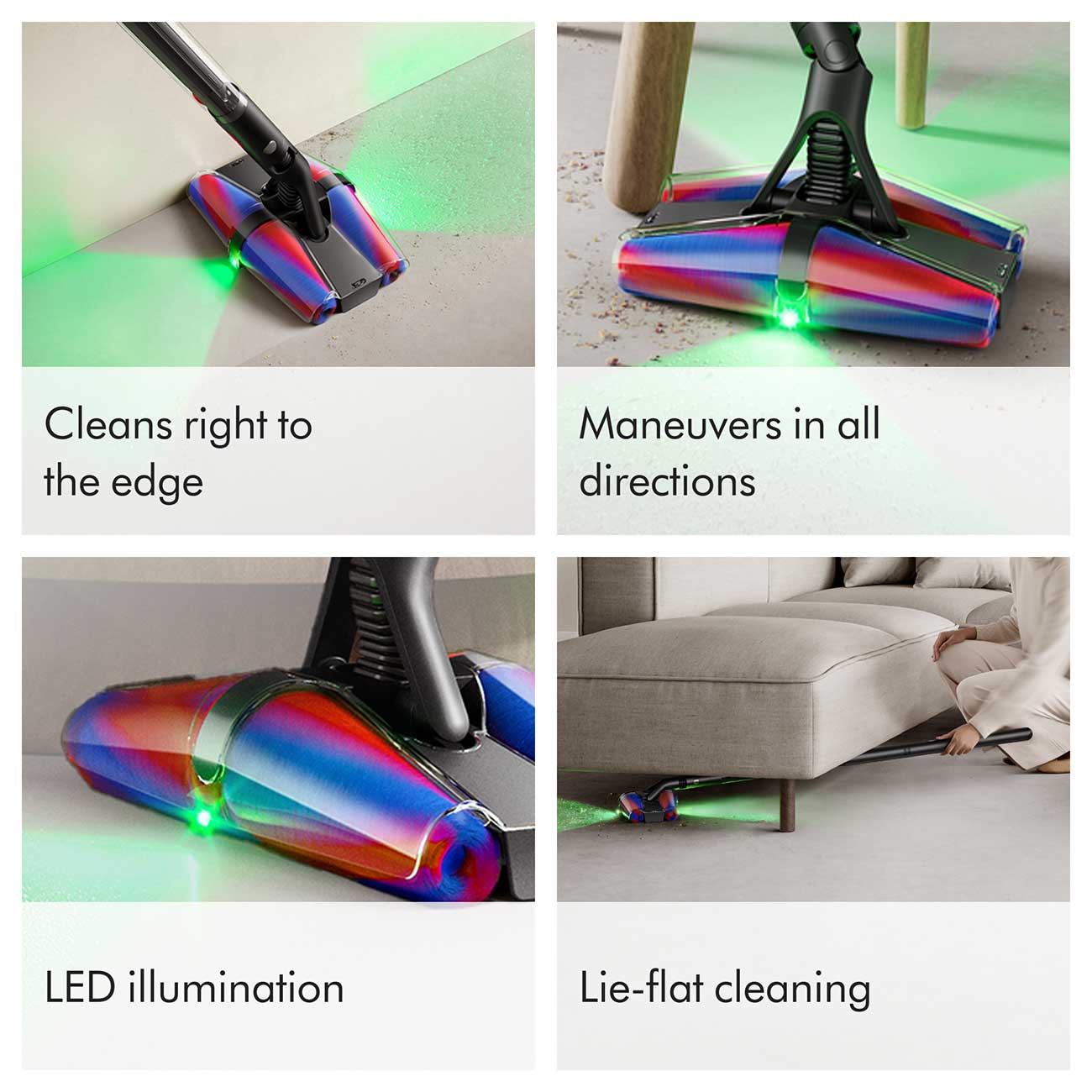 Dyson PencilVac Fluffycones Cordless Stick Vacuum Specs Detail 1