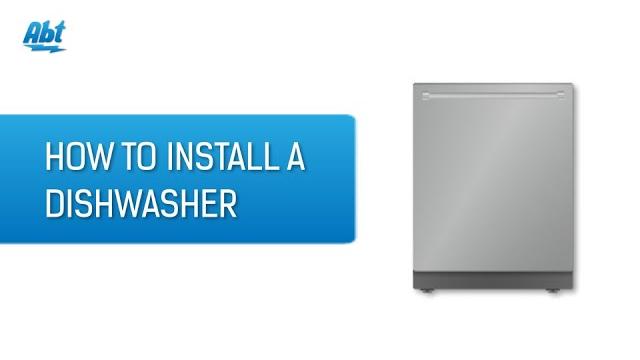 Watch The Basics - How To Install a Dishwasher