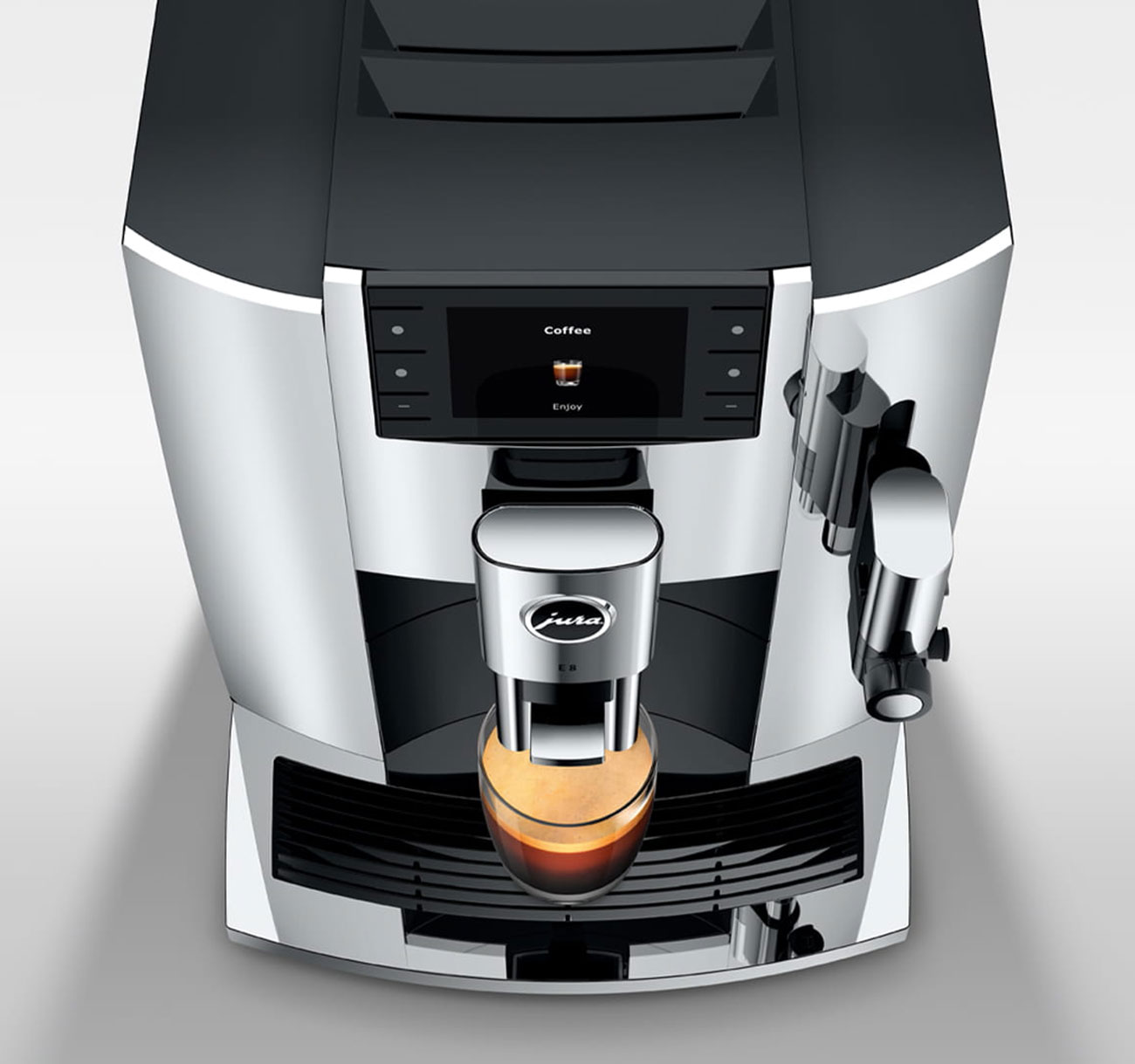 Top Angled view of Coffee/Espresso Machine