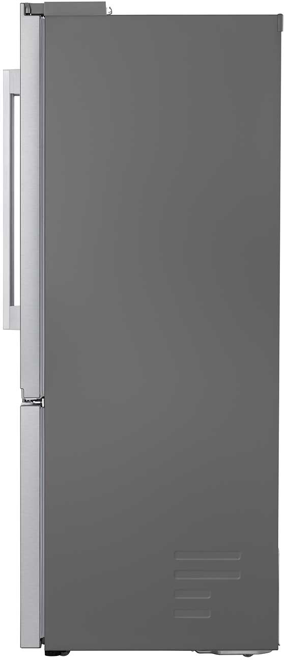 Side view of LG French Door Refrigerator