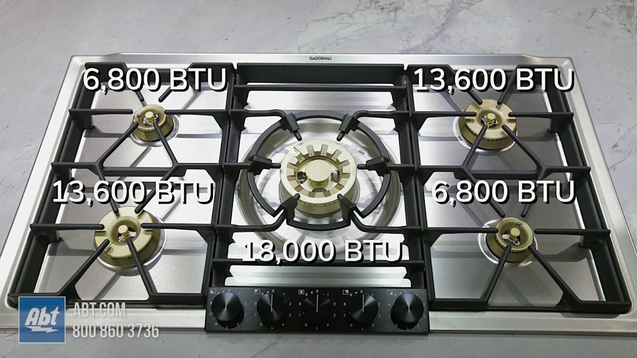 Gaggenau 36" 200 Series Natural Gas Cooktop VG 295 220 CA