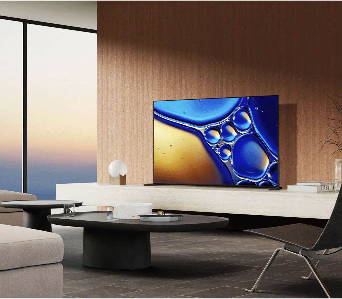 View Of TV In Living Room