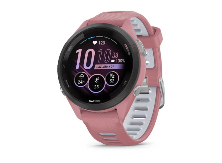 Garmin Forerunner 265S Pink Silicone Band Smartwatch | Abt Garmin Forerunner 265S Pink Silicone Band Smartwatch | Abt