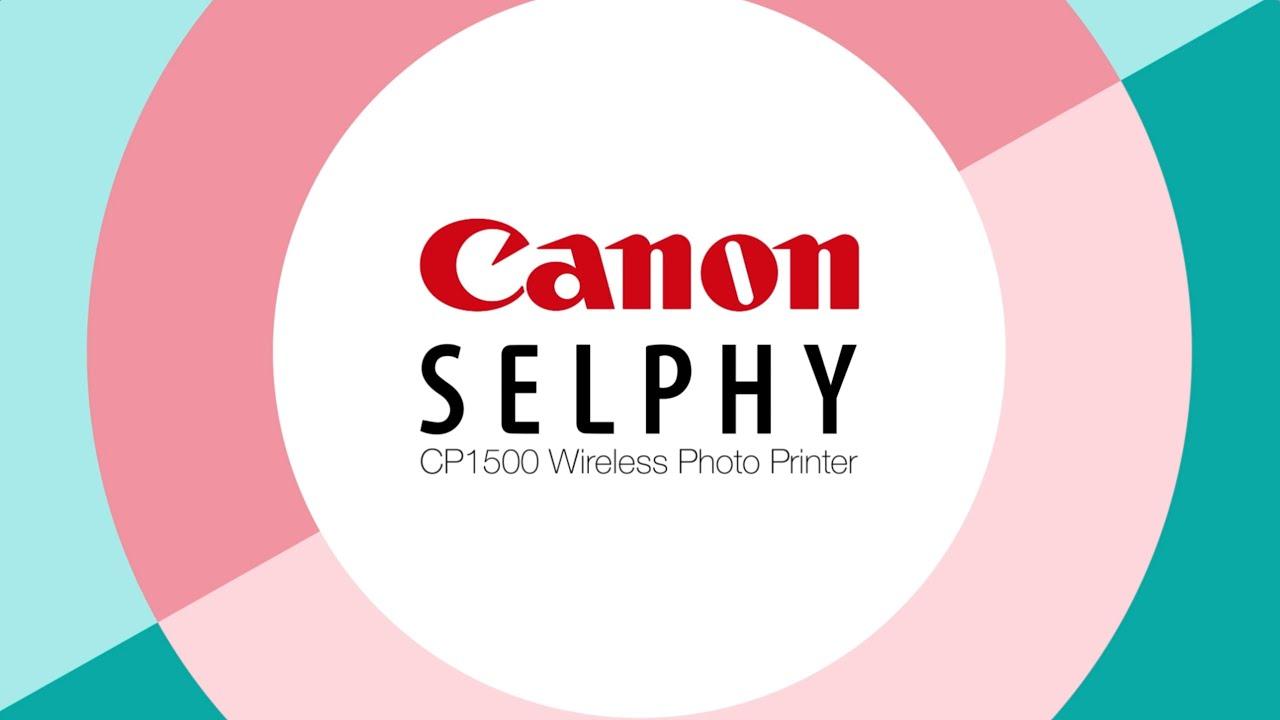 Watch Canon SELPHY CP1500 Personal Wireless Photo Printer