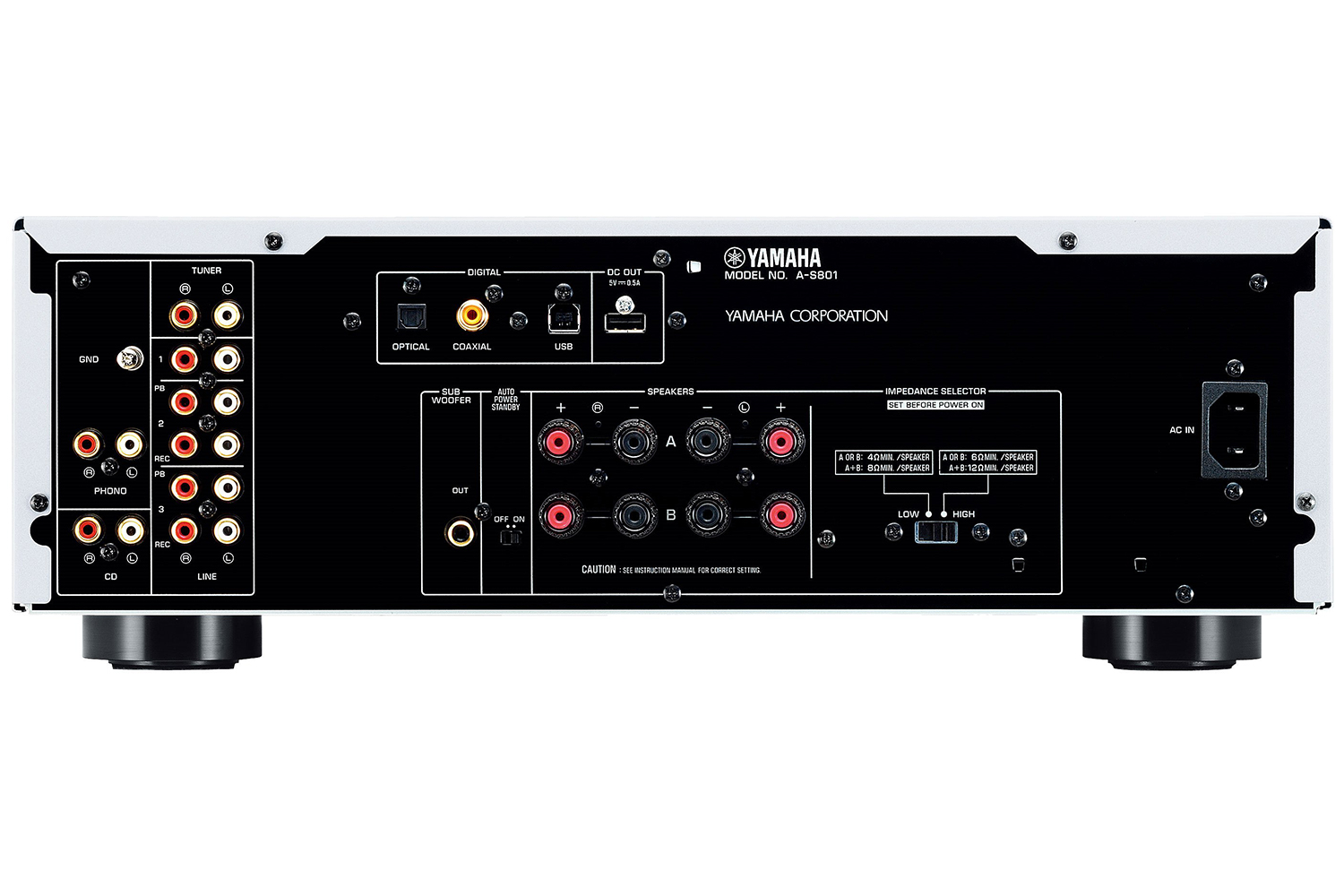 Yamaha - AS-801BL - Amplifiers