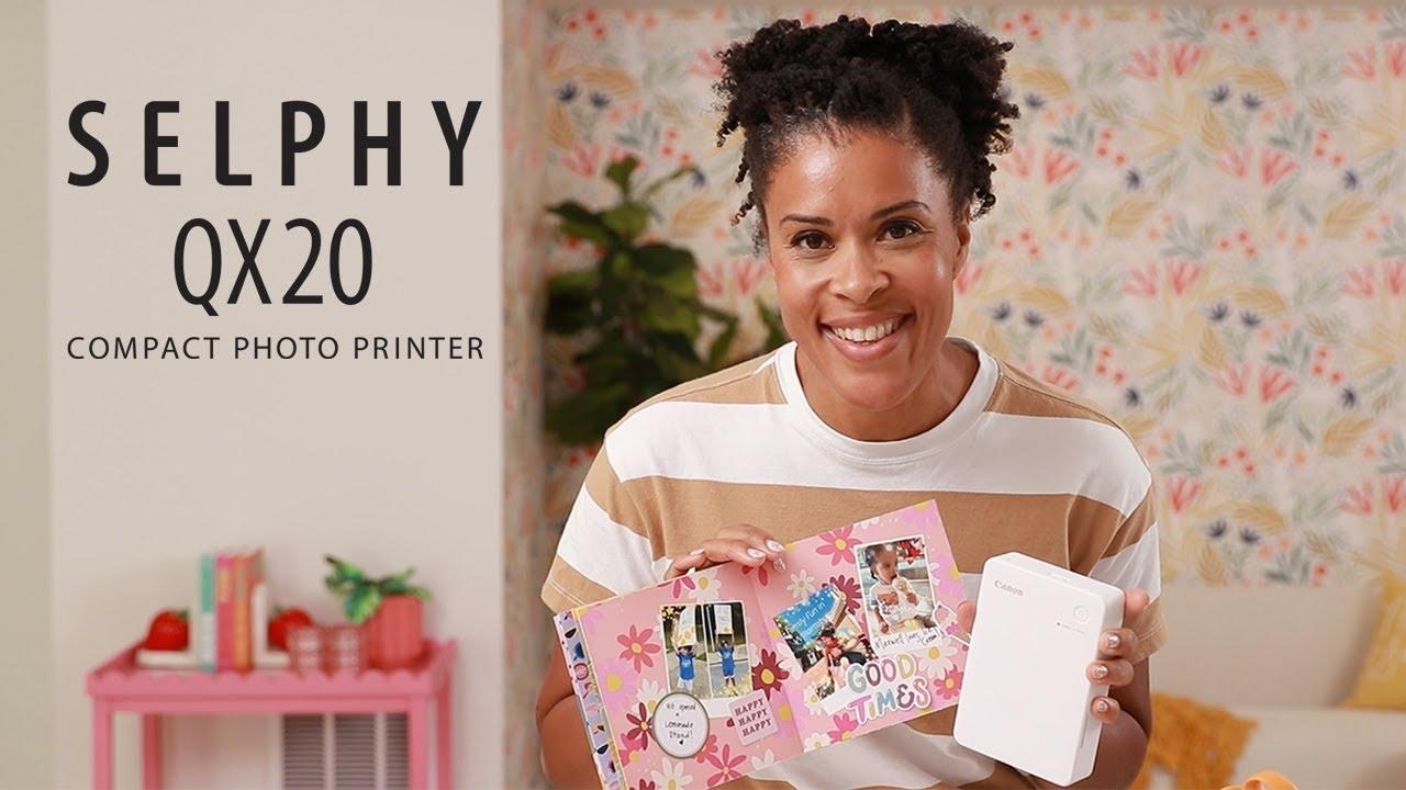 Watch DIY Crafting with the Canon SELPHY QX20