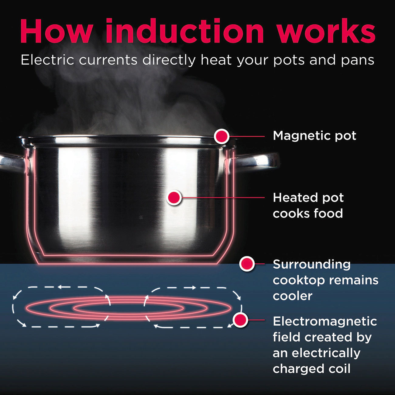 Info View of How Induction Cooking Works