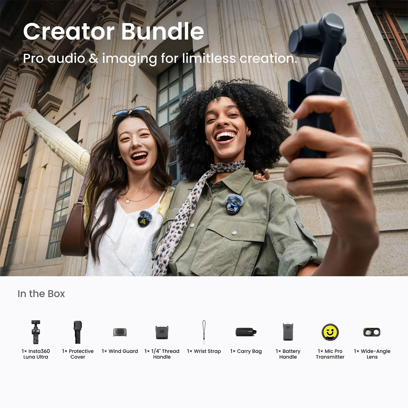Insta360 - CINSABTA-LUNA03 - Action & 360 Cameras