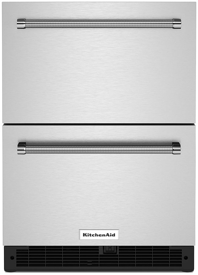 KitchenAid 24" DoubleDrawer Refrigerator KUDR204KSB Abt