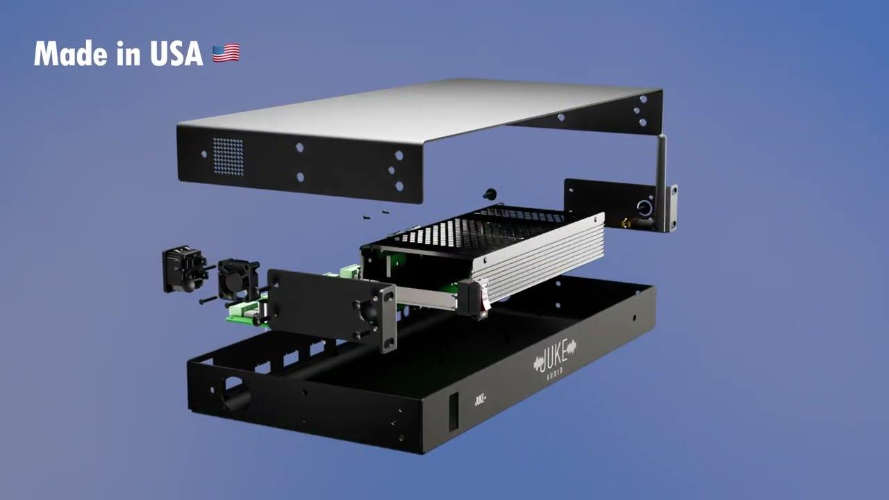 Watch Juke+ 6 Zone Streaming Amplifier | Multi-Room Audio System | Wireless App Control & Music Streaming