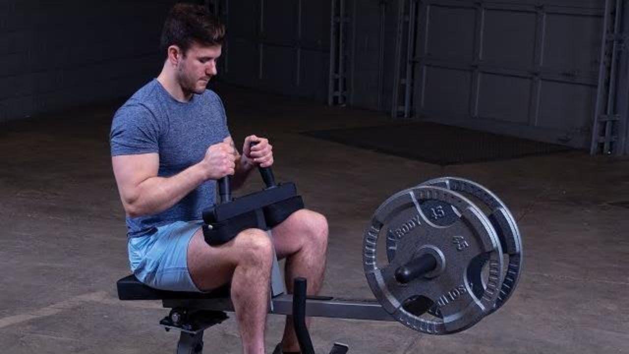 Watch Body-Solid GSCR349 Commercial Seated Calf Raise (BodySolid.com)