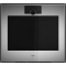 Gaggenau Expressive Series Single Wall Oven Right Hinge 30-Inch Wide in Stainless Steel Behind Smoked Glass