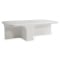 Bernhardt Lennox Outdoor Cocktail Table in Chalky White