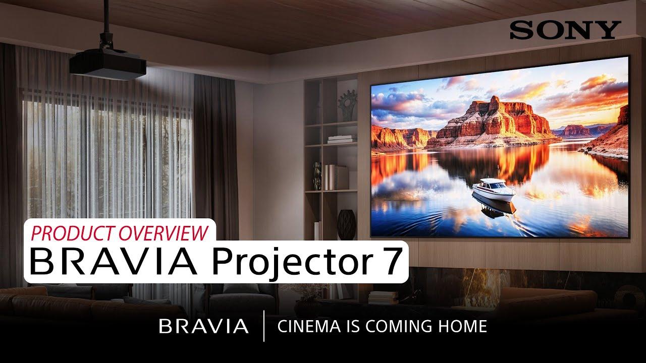 Watch BRAVIA Projector 7  4K HDR Laser Projector | Product Overview