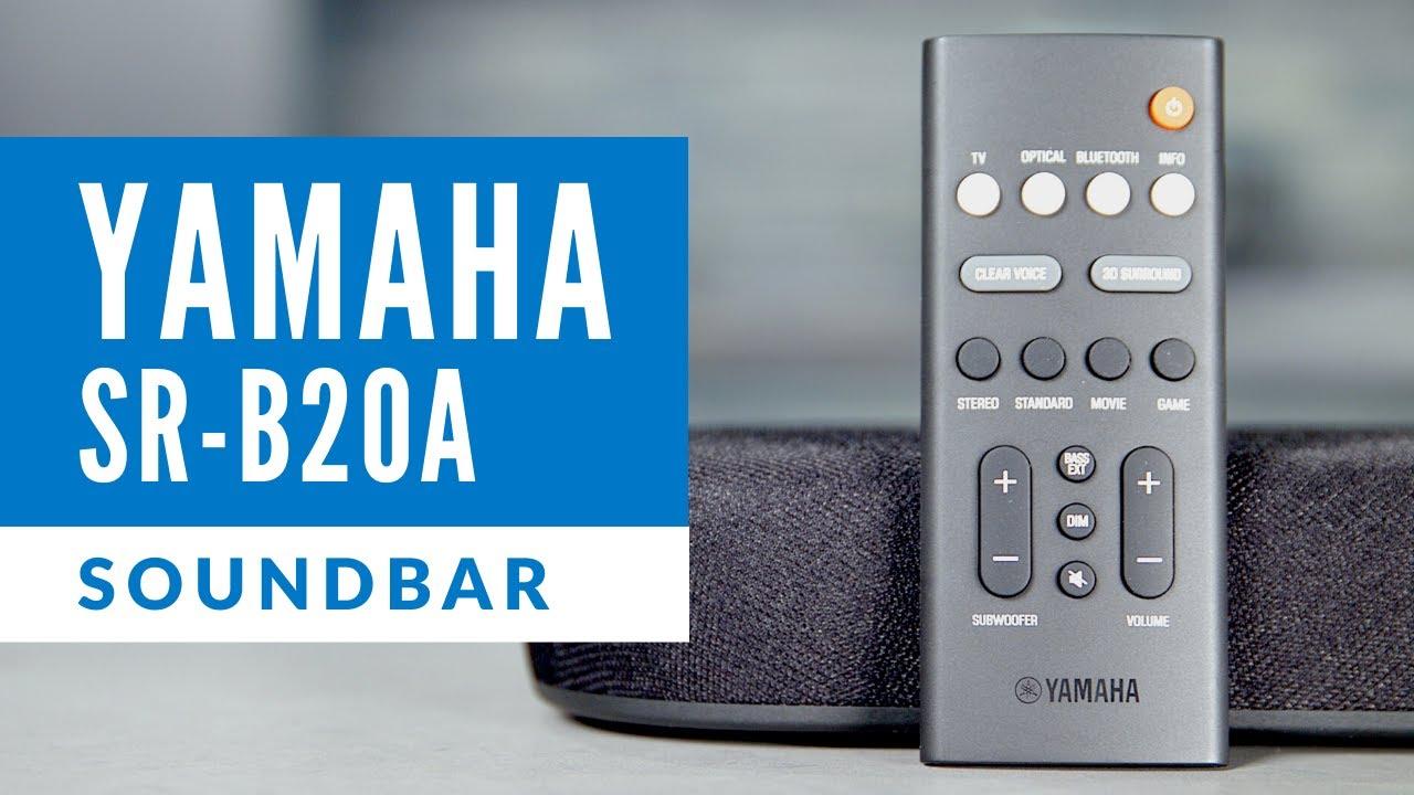 Watch Yamaha SR-B20A Soundbar Overview