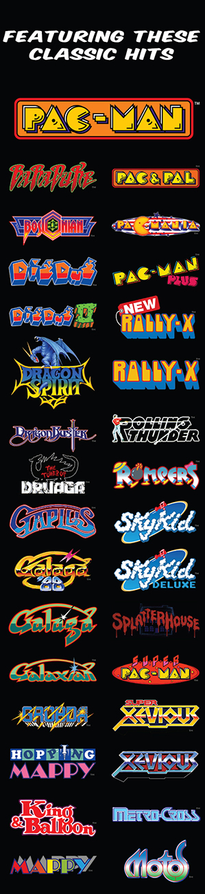 Namco - AGNPPBC - Video Game Arcade Machines