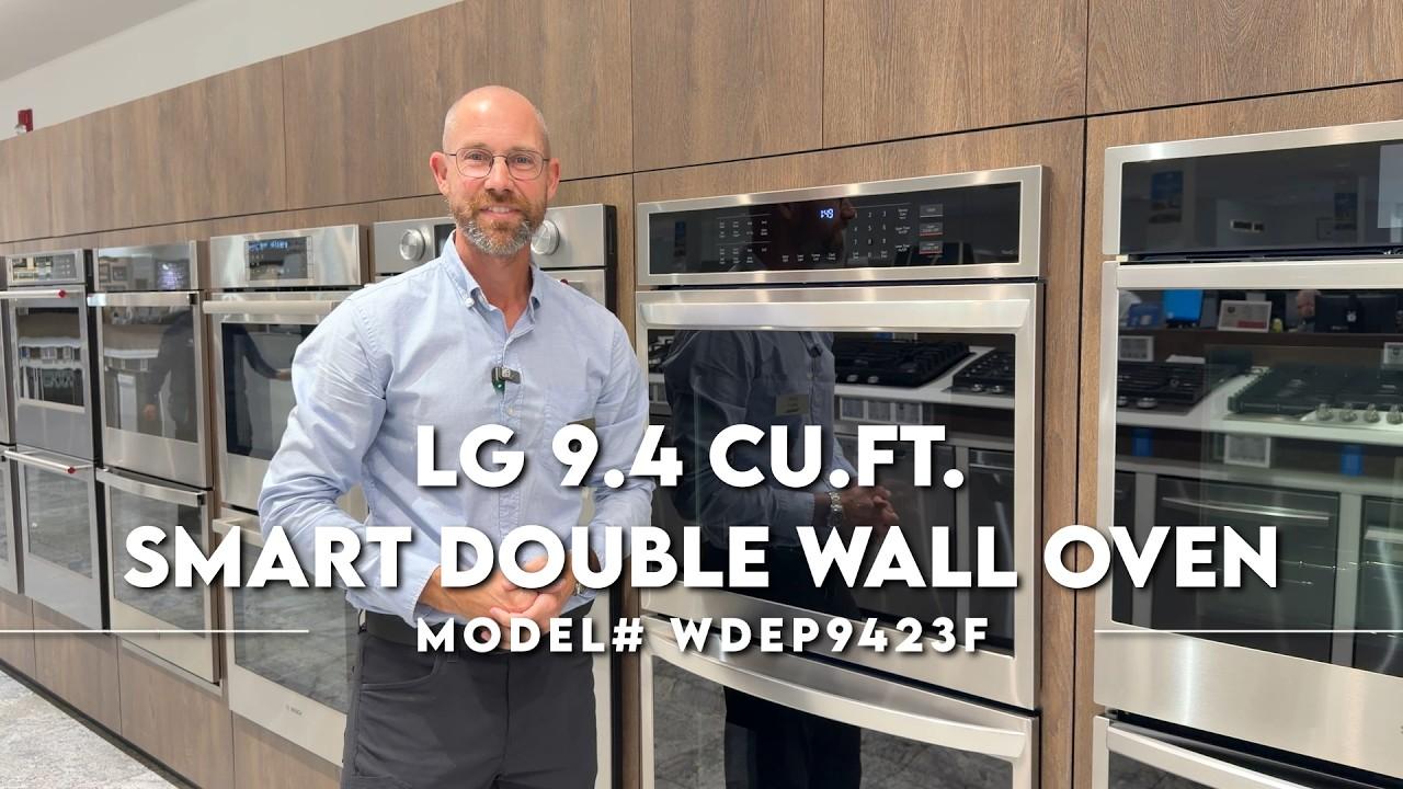 Watch LG Double Wall Oven WDEP9423F Walkthrough | Abt