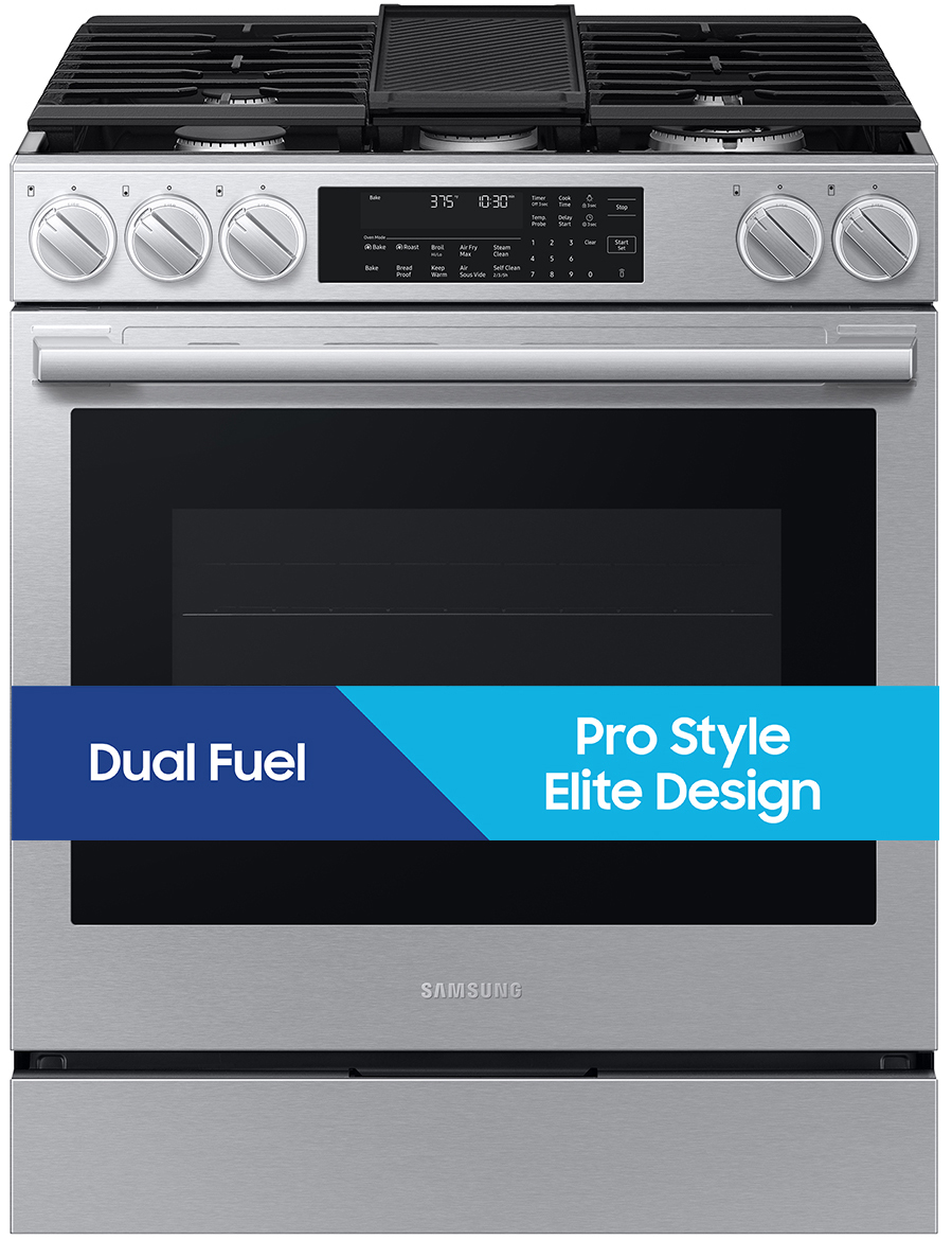 Samsung - NSG90H63SRAA - Dual Fuel Ranges
