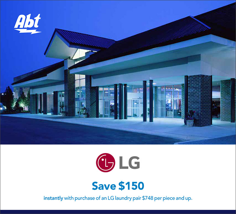 LG Save $150 Instantly on select Laundry Pair