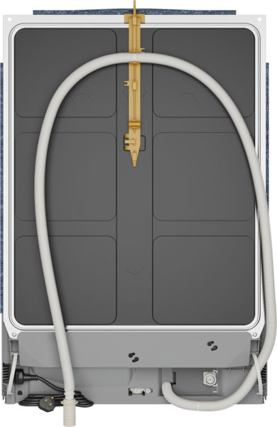 Back view of Bosch Dishwasher