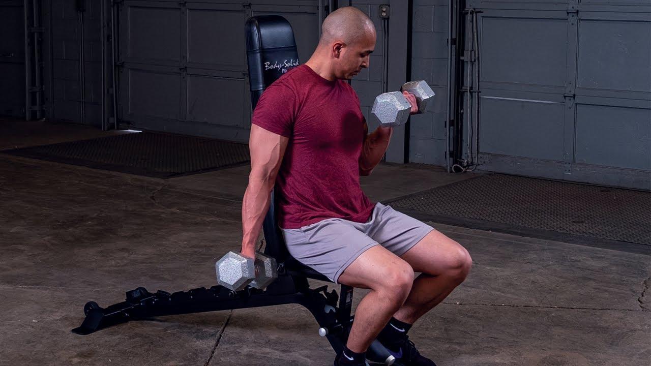 Watch Body-Solid Pro Clubline SFID325B Adjustable Bench