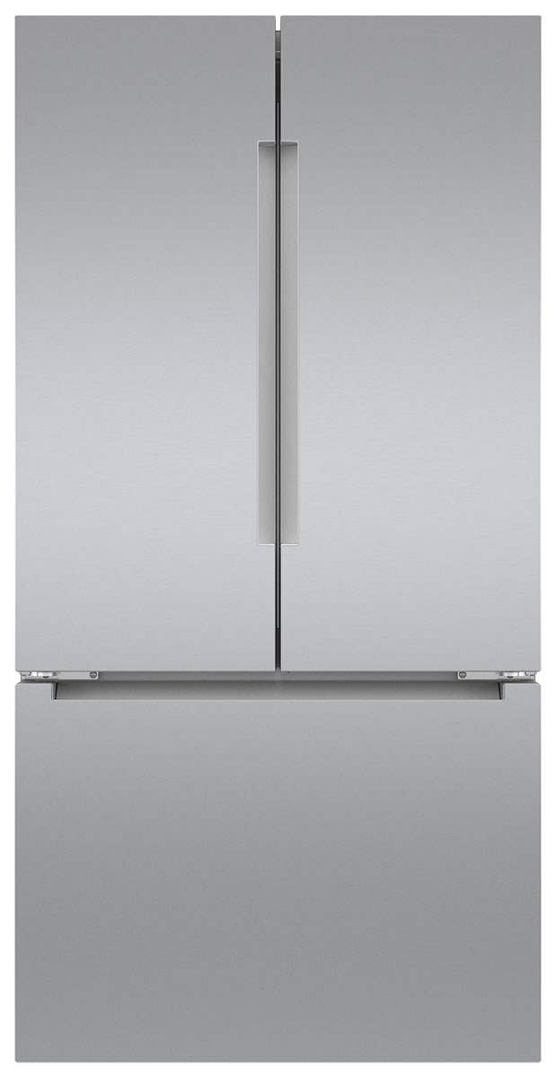 Bosch 800 Series 20.8 Cu. Ft. French Door Bottom Mount Refrigerator 36-Inch Wide in...