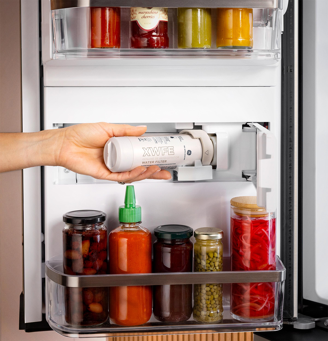 Filter view of GE Profile Refrigerator