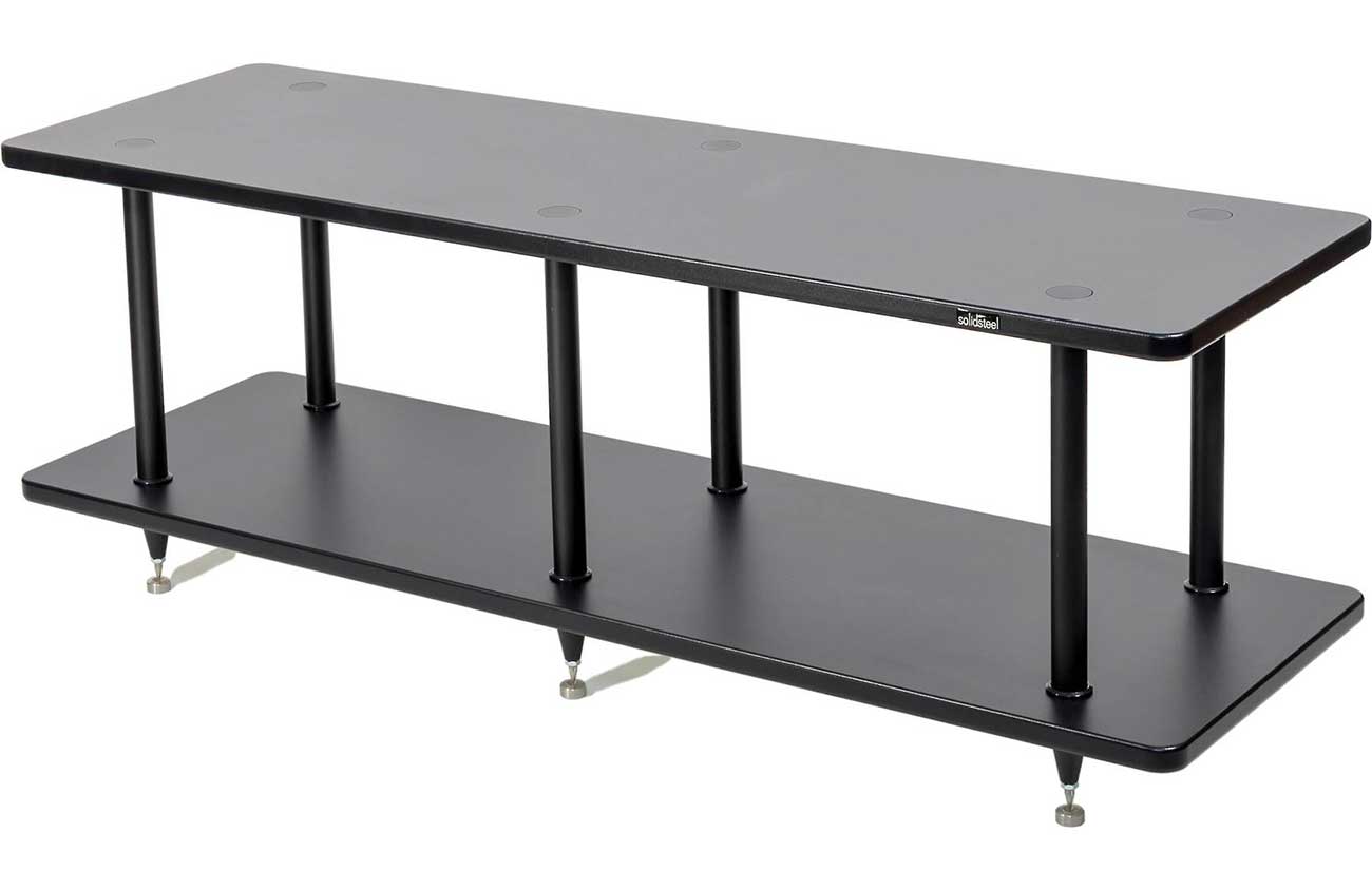 Solidsteel VL-2 Vinyl Record Storage Rack in Black - VL-2-BK