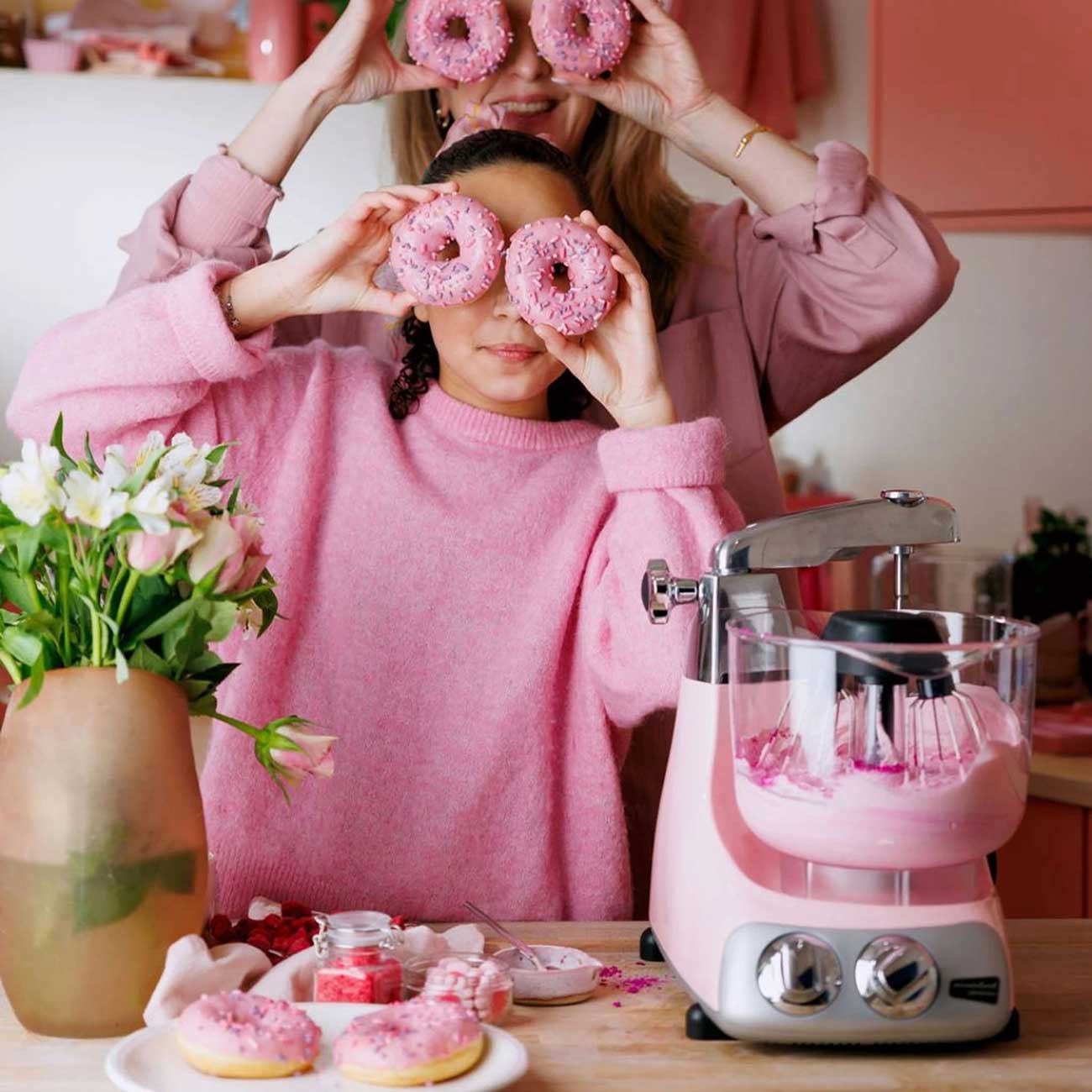 Original Stand Mixer in Kitchen Setting Detail