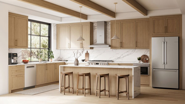 Lifestyle Kitchen view of Bosch Dishwasher