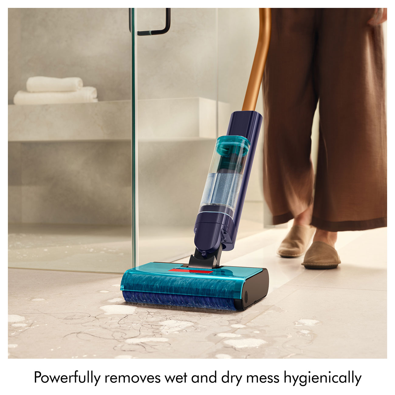 Feature View of Wet and Dry Messes