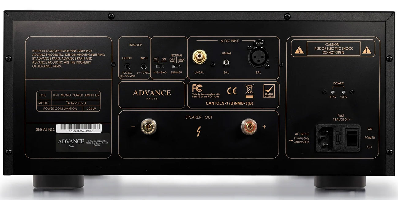 Advance Paris - X-A220EVO - Amplifiers